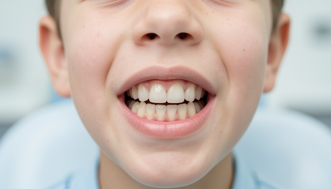 mordida cruzada anterior