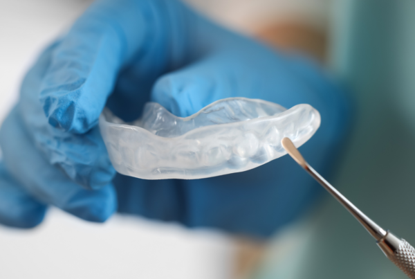 férula dental deportiva